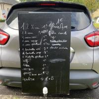 porte-pancarte buvette :)