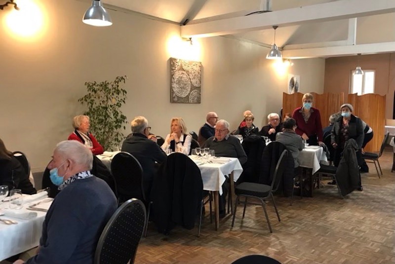 Repas pétanque