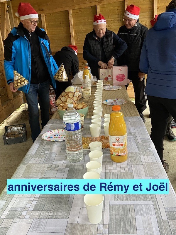 Anniversaires Rémy et Joël