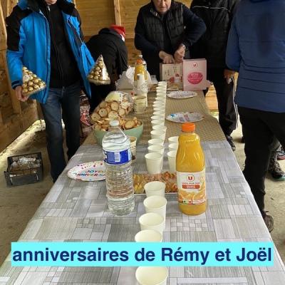 Anniversaires Rémy et Joël