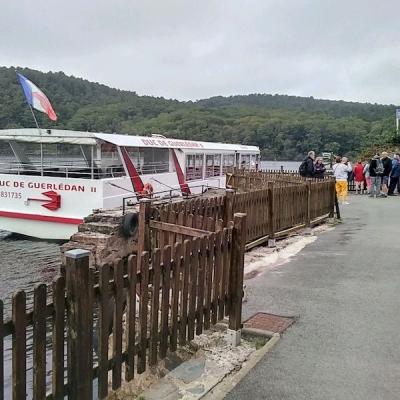 Départ à Guerlédan