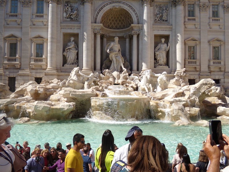 Rome  fontaine de Trevi