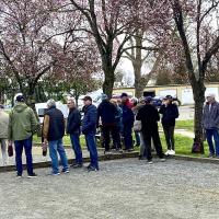 Ils attendent le départ