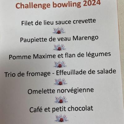 menu bowling