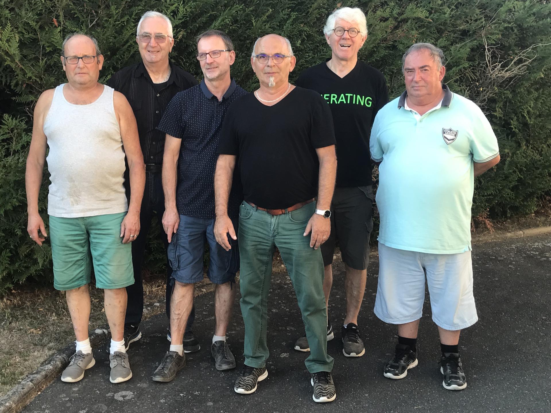 les 6 gagnants