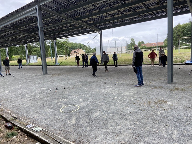 Joueurs de pétanque