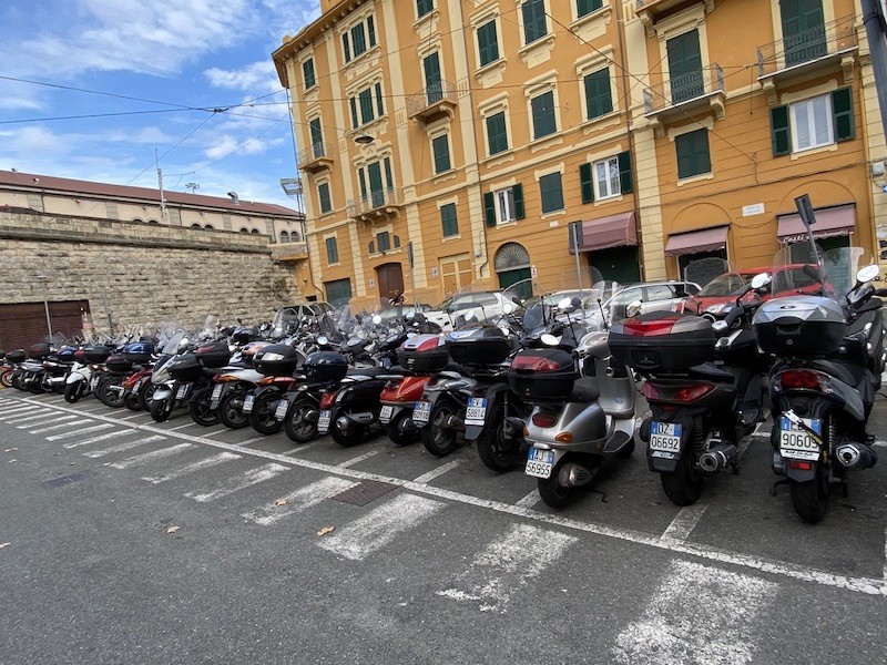L'Italie et les scooter