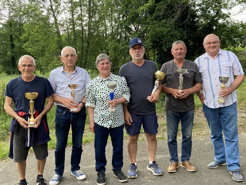 Les 6 gagnants