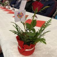 table fleurie
