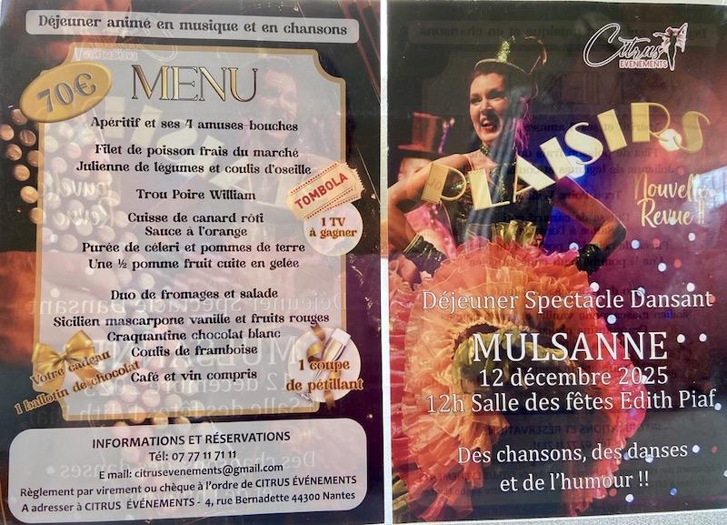 De jeuner spectacle