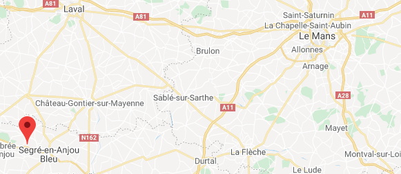 La mine bleue